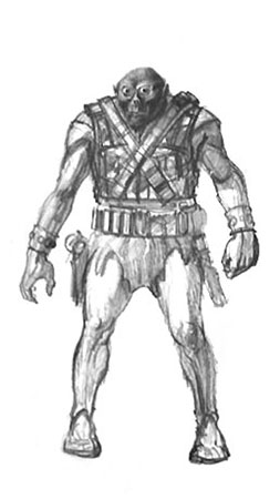 Early Ralph McQuarrie Sketch of Chewbacca