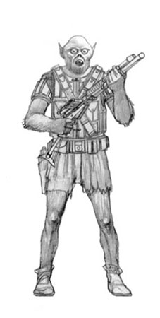 Early Ralph McQuarrie Sketch of Chewbacca